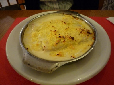 カタルーニャ風ミートグラタン・カネロネス